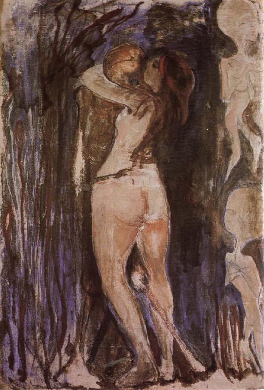 Woman and death, Edvard Munch